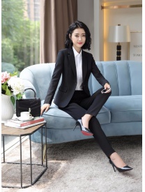 女式短款兩粒扣西裝