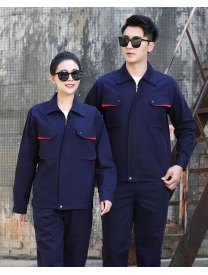 19、A108 藏青純棉內(nèi)包邊厚紗卡面料