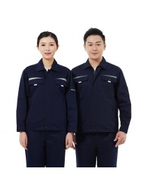 1、A522 藏青滌棉紗卡磨毛面料大牌鋪料高端品質(zhì)內(nèi)包邊
